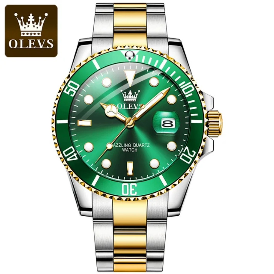 💎 OLEVS 5885 Verde Esmeralda